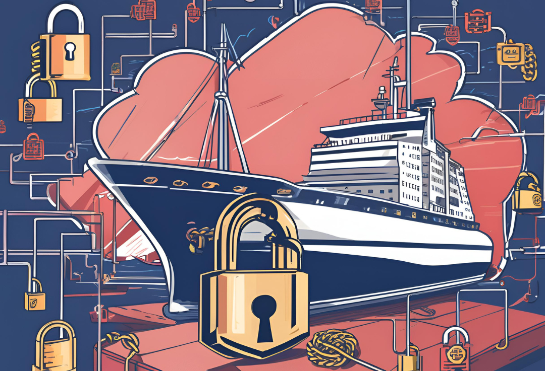 Cybersecurity in a vessel
