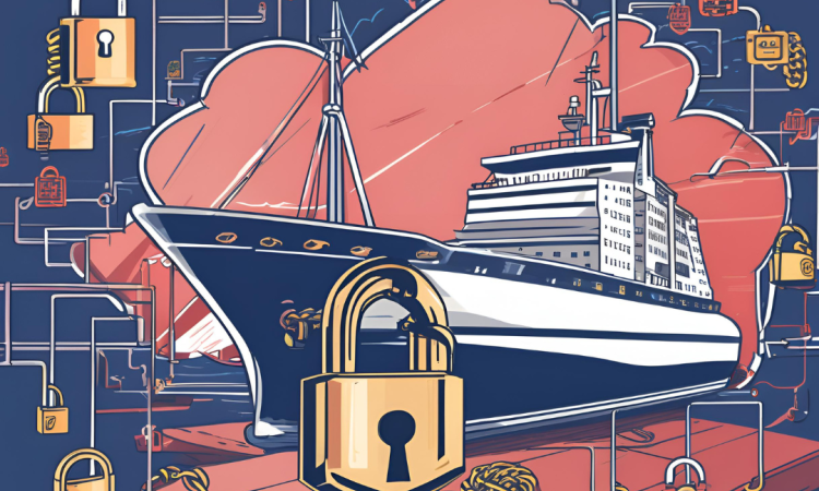 Cybersecurity in a vessel
