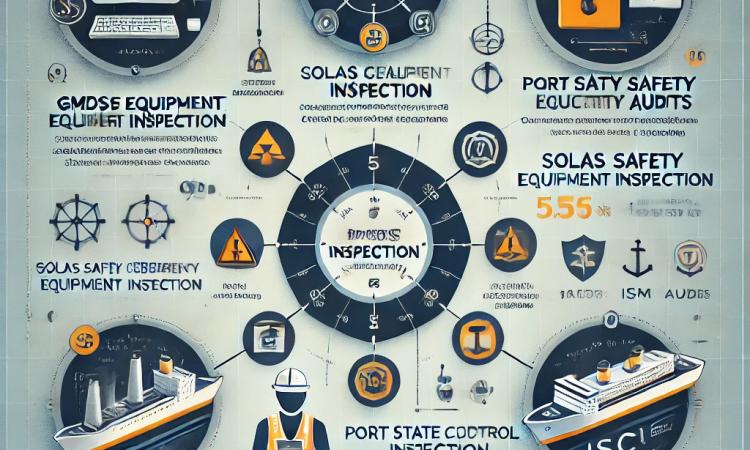 Summary of Key Inspections for GMDSS Compliance and IACS Cybersecurity Standards